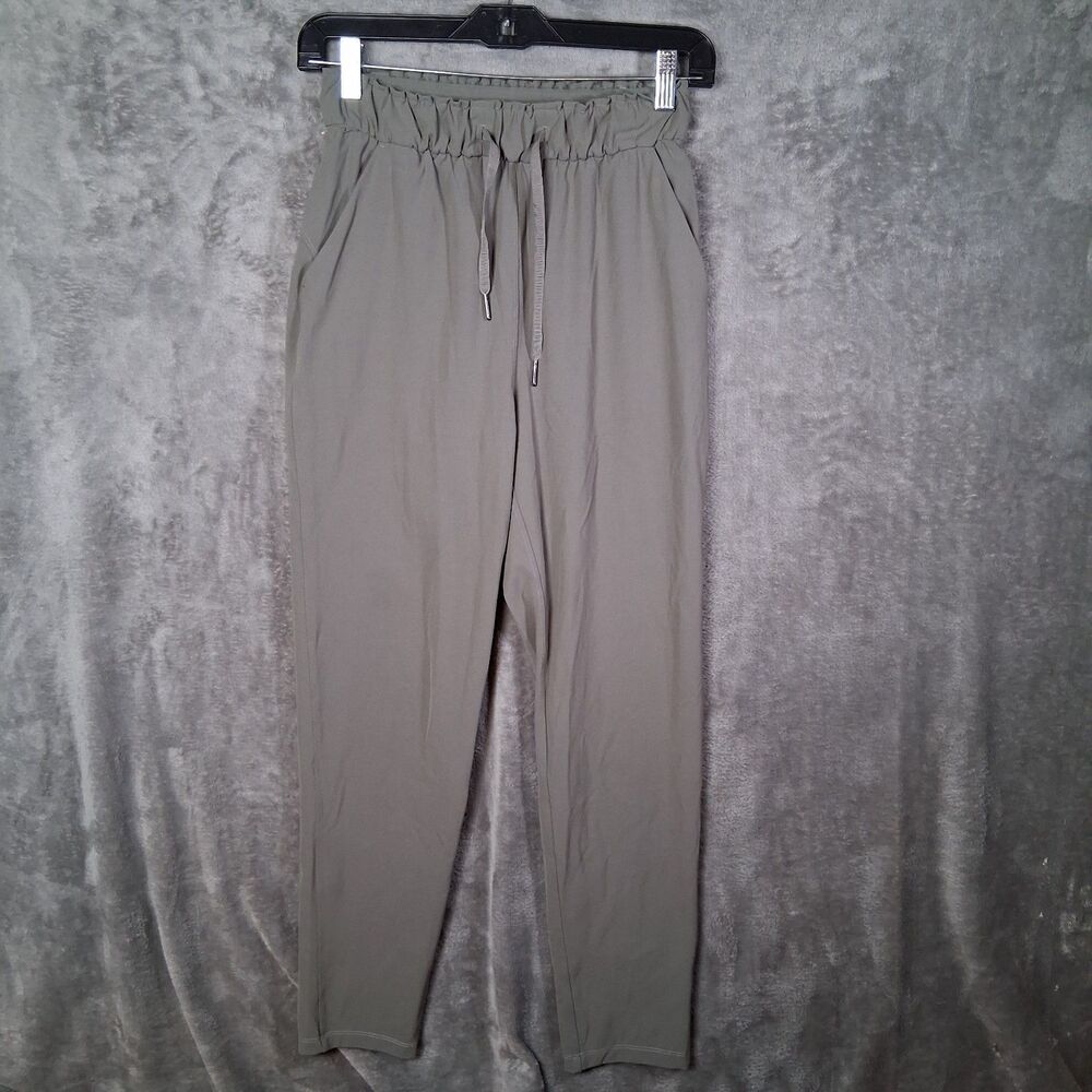 Lululemon‎ Stretch High Rise Jogger Pants Womens Size 2 Inseam 28